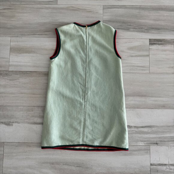 Gucci Light Green Dress Women Size 42 - Picture 5 of 14